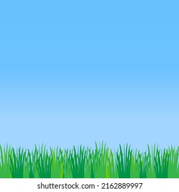 Landscape on the background. Vector illustration
