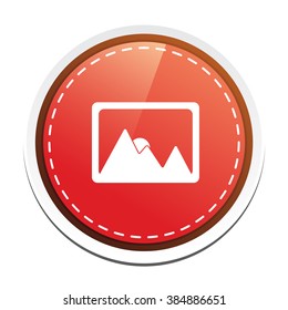landscape painting icon