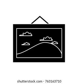 Landscape photo frame