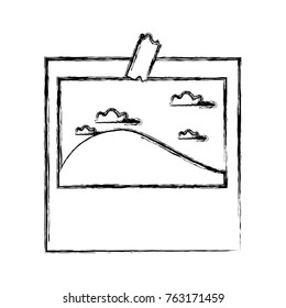 Landscape photo frame