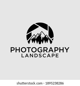 Landscape Photography Logo Design Inspiration

