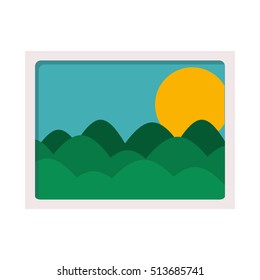 landscape picture icon