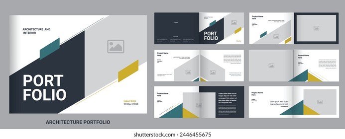 Landscape Portfolio Design Layout, Architecture or interior 