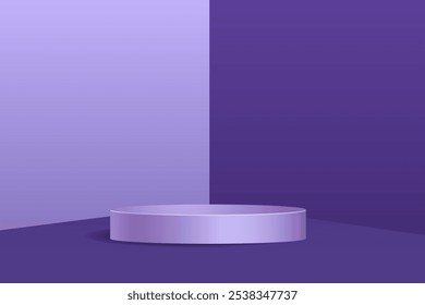 landscape purple background product display
