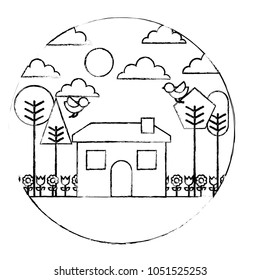 landscape scene panorama