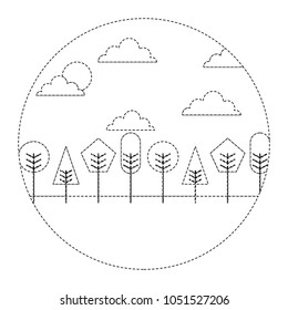 landscape scene panorama