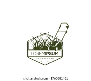 Landscape service logo design template