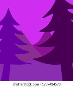 un paisaje arbolado 