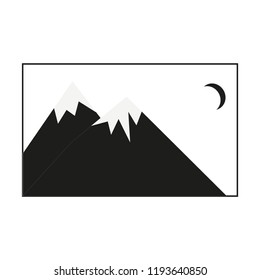 landscape symbol ,vector eps10