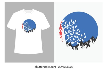 landscape t shirt vector designs