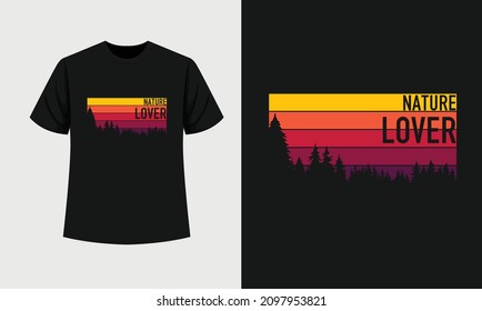 Landscape T Shirt Vector Designs