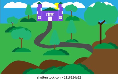 Landscape  Tree  House