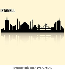 Landscape of the Turkish City of Istanbul