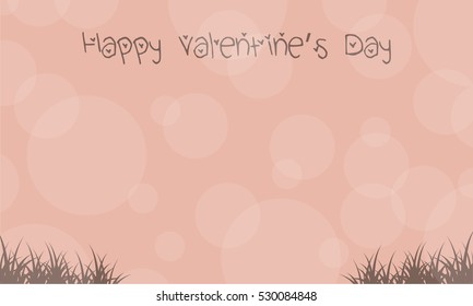 Landscape for valentine day backgrounds