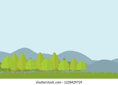 Landscape Vector Background