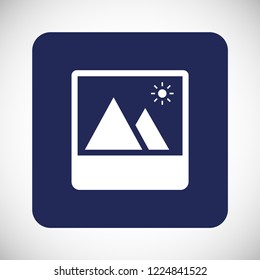 landscape vector icon 10 eps