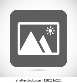 landscape vector icon 10 eps