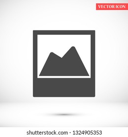 landscape vector icon 10 eps