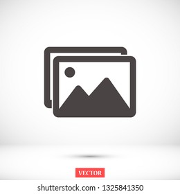 landscape vector icon 10 eps