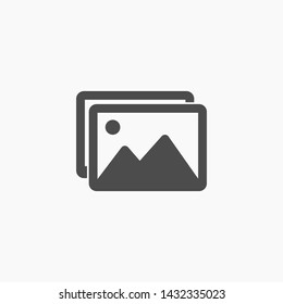 landscape vector icon 10 eps , Lorem ipsum Flat design