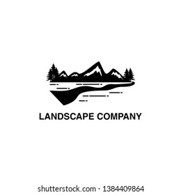 landscape view company logo design