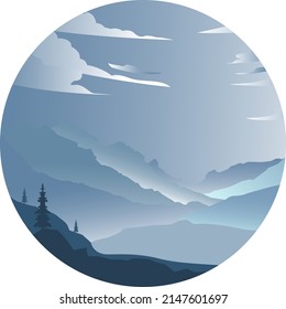 landscape wall painting, very suitable for wall decoration