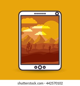 landscape wallpaper design 