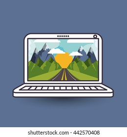 landscape wallpaper design 