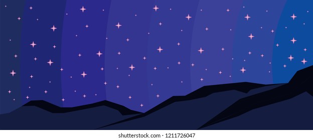 landscape webbanner vector