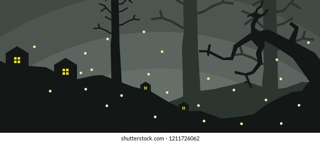 landscape webbanner vector