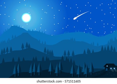 landscape.vector and illustration
