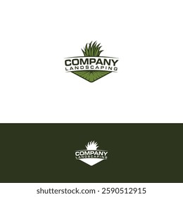 Landscaping Company vector logo design template