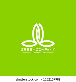 Landscaping logo design vector