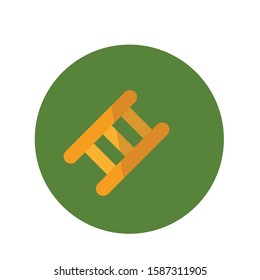 Landscaping simple Ladder Illustration Cilp Art vector