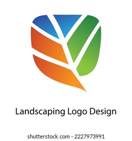 Landscaping Vector Logo Graphic Design