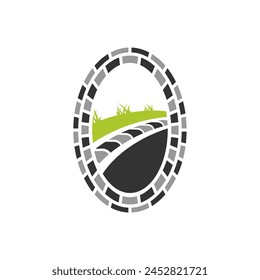 Landscsape logo, landscaping logo design