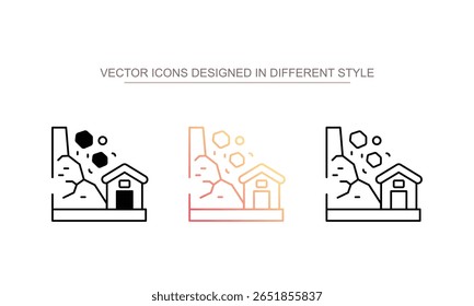 Deslizamento ícone design com fundo branco ilustração stock