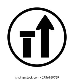 lane ends sign, left lane ends signal, traffic sign vector