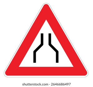 lane narrowing in illustrator not ia