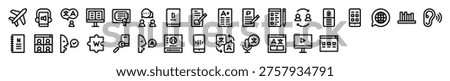 Language Learning Foreign Languages Icon Collection