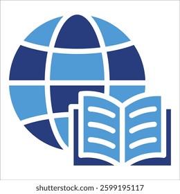 Language Learning Icon Element For Design