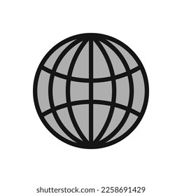 Language line icon isolated on white background. Black flat thin icon on modern outline style. Linear symbol and editable stroke. Simple and pixel perfect stroke vector illustration.
