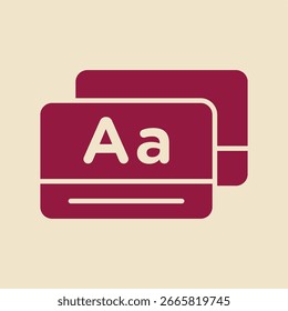 Language red trendy useful vector Illustration design cute colorful background.eps