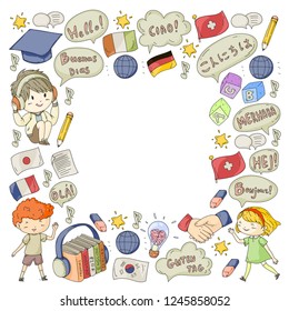 Language school for adult, kids. Children courses. English, Italian, Spanish, Japanese, Chinese, Arabic, German. Play and study.