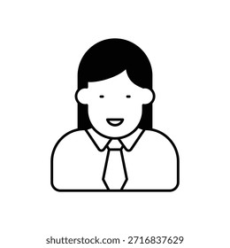 Icono de profesor de idiomas Vector ilustración de stock