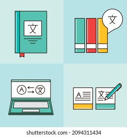 aplicación de traducción de idiomas y diccionario