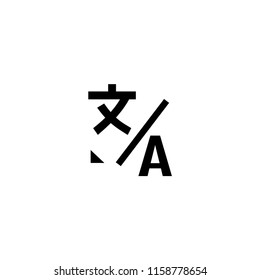Language translation icon