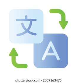 Tradutor de linguagem, pronto para usar design vetorial