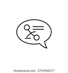 Icono de Vector de idiomas para la traducción de la comunicación Interfaz global de la educación