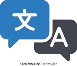  language  Vector illustration on a transparent background.Premium quality symbols.Glyphs vector icon for concept and graphic design. 

